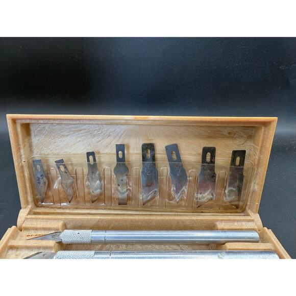 Vintage X-Acto Knife Set – Precision Cutting Kit with Blades & Handles - Picture 4 of 9